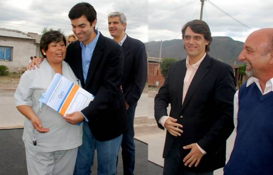 El gobernador Juan Manuel Urtubey hizo entrega de las llaves y carpetas técnicas de 72 viviendas en barrio Solidaridad, en la zona sudeste de la Capital.