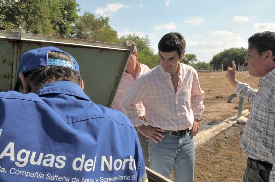 Urtubey habilitó en El Tala la planta potabilizadora de agua