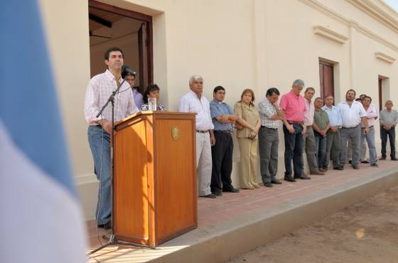 Urtubey habilitó en El Tala la planta potabilizadora de agua