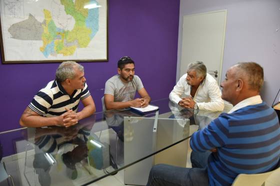 El Secretario del Interior, reunión, representantes, Federación de Cooperativistas de Salta