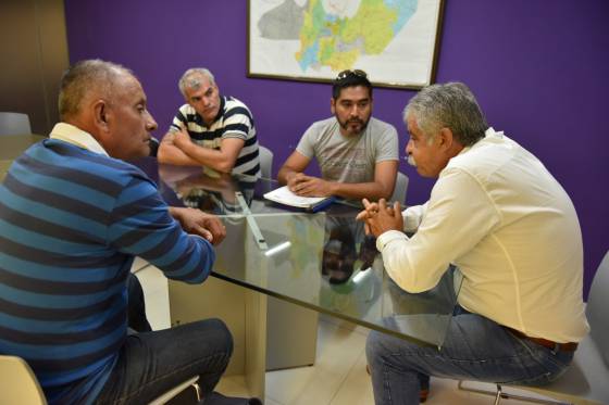 El Secretario del Interior, reunión, representantes, Federación de Cooperativistas de Salta