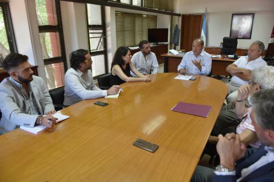 El Ministro de Gobierno recibió a la Cámara de Pequeños y Medianos Empresarios de Salta