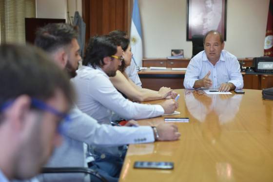 El Ministro de Gobierno recibió a la Cámara de Pequeños y Medianos Empresarios de Salta