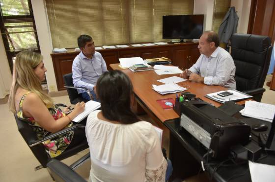 El ministro Villada se reunió con el intendente de San Antonio de los Cobres