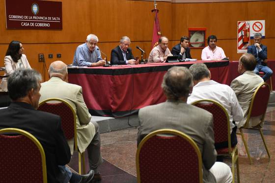 Pablo Outes encabezó la reunión del Consejo Económico y Social