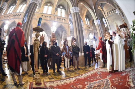 Sáenz encabezó los actos en conmemoración a Manuel Belgrano