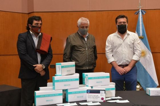 Los 780 kits de testeo rápido serán destinados a la localidad de San Antonio de Los Cobres para el control de propagación del virus Covid-19, en el área de influencia de los proyectos mineros Trigal y El Quewar.