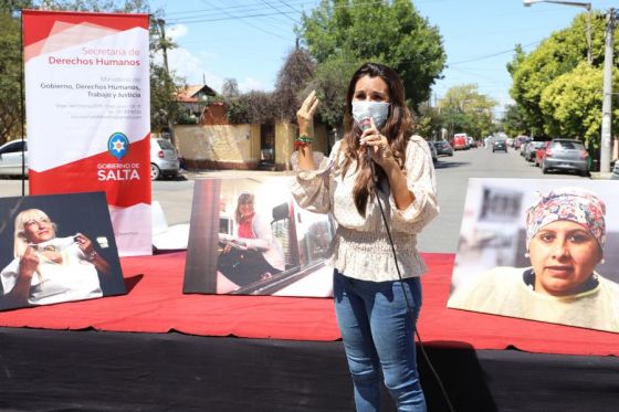 El gobernador Gustavo Sáenz, junto a Elena Cornejo, participó de las actividades que se realizan en el Polo Integral de las Mujeres para conmemorar el Día Internacional de la Mujer.