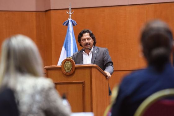 El gobernador Gustavo Sáenz participó del 1° Encuentro “Mujeres en Gobernanza” organizado por la Secretaría de Derechos Humanos en el marco la agenda colectiva y participativa por el Mes de la Mujer.