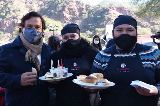 En Alemanía, pequeña localidad situada en el corredor turístico de la RN 68, el gobernador Gustavo Sáenz inauguró el Centro de Interpretación de la Quebrada de las Conchas