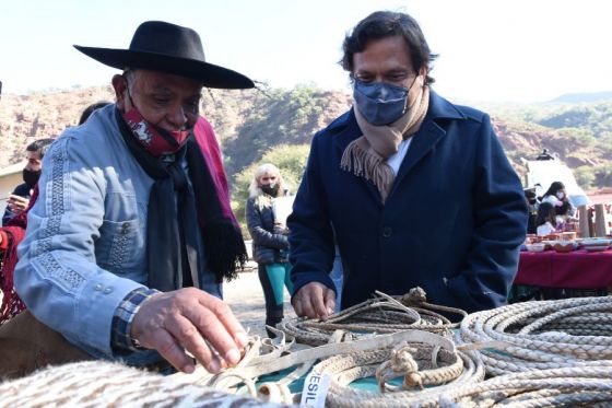 En Alemanía, pequeña localidad situada en el corredor turístico de la RN 68, el gobernador Gustavo Sáenz inauguró el Centro de Interpretación de la Quebrada de las Conchas