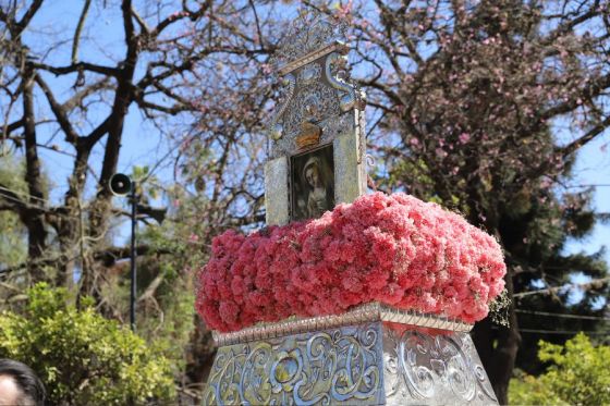 El pueblo de Salta renovó el Pacto de Fidelidad a los Santos Patronos, el Señor y la Virgen del Milagro, de la que participó el gobernador Gustavo Sáenz, quien estuvo acompañado por su esposa Elena Cornejo