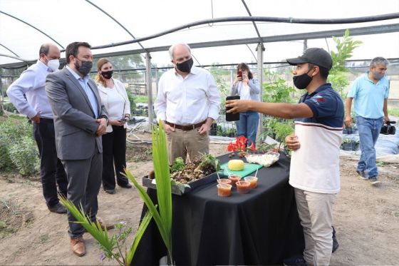 El ministro de Educación, Cultura, Ciencia y Tecnología, Matías Cánepa, visitó la escuela técnica N° 3.122 Martín Miguel de Güemes, donde se interiorizó sobre los avance de las obras que se llevan adelante.