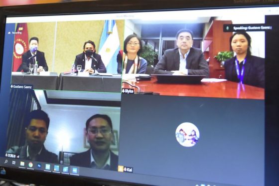 El gobernador Gustavo Sáenz recibió a una delegación de los principales directivos de la empresa china BRUNP Recycling, dedicada al desarrollo integral de la economía del litio y subsidiaria de CATL