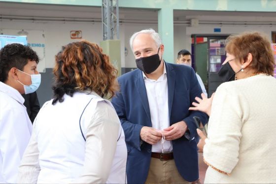 El ministro Cánepa, junto a docentes y más de 300 estudiantes salteños, participó de la apertura de la actividad a través de una Muestra Anual de Trabajos Escolares de Investigación