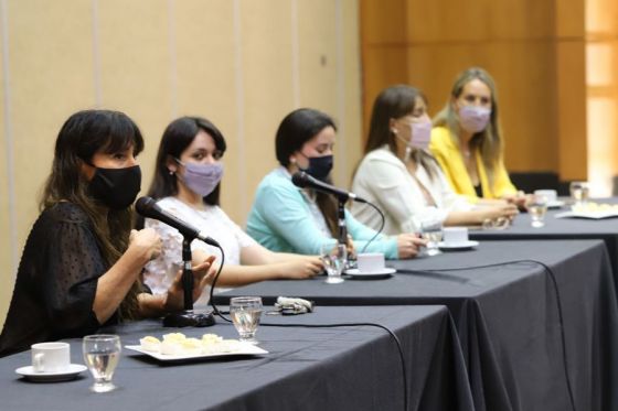 La ministra de Desarrollo Social, Verónica Figueroa, junto a la Secretaria de Primera Infancia, Niñez y Familia, Rosa Araya, encabezaron la presentación del proyecto “Para cada niña, niño y adolescente una oportunidad”