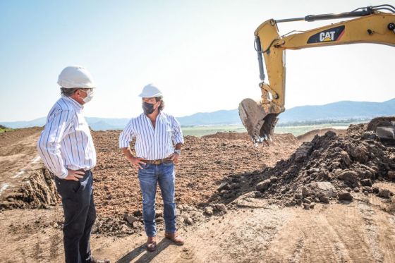 Sáenz verificó la obra que se está realizando en la zona que unirá la ruta provincial 28 con la avenida Bolivia. “Esta es una obra muy grande, muy importante y muy esperada por los salteños”