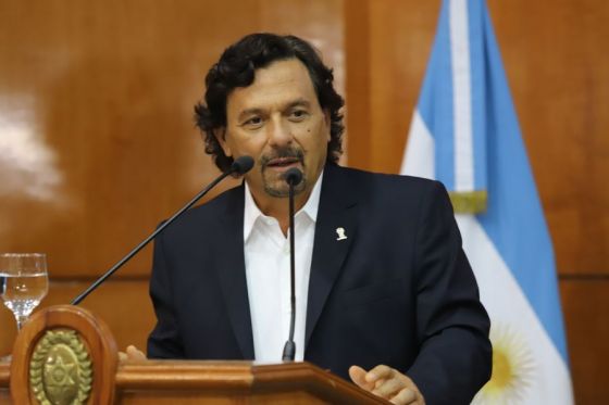 El gobernador Gustavo Sáenz encabezó la presentación del Portal Digital de Obras de la Provincia, donde cualquier ciudadano puede acceder a la información detallada de cada obra que se ejecuta en Salta