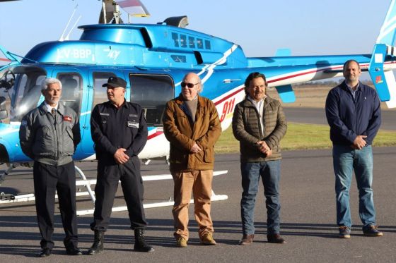 Inicialmente contará con un helicóptero Bell 407 equipado para la tarea de seguridad con herramientas tecnológicas de última generación y cámaras de seguridad enlazadas al Centro de Videovigilancia del Sistema de Emergencias 911