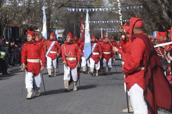 En el día de la Patria, con esperanza y fe, y así como lucharon nuestros héroes para que seamos libres e independientes, hoy desde el Norte tenemos que pelear juntos con la consigna de la igualdad”