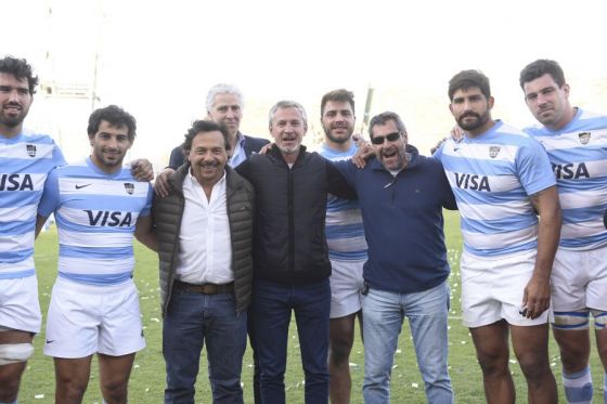 El Gobernador de Salta asistió al segundo test match de la ventana de julio de los Pumas vs. Escocia, jugado esta tarde en el estadio Martearena