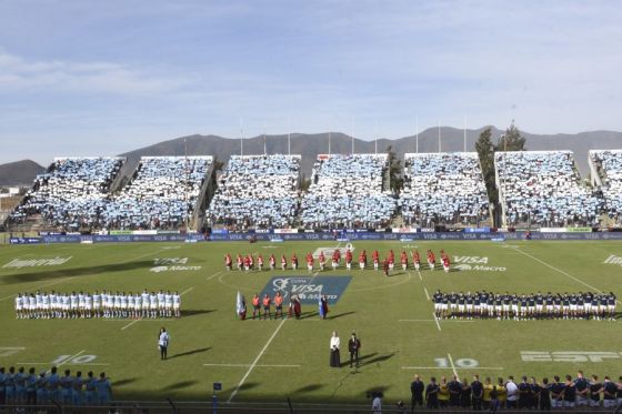 El Gobernador de Salta asistió al segundo test match de la ventana de julio de los Pumas vs. Escocia, jugado esta tarde en el estadio Martearena