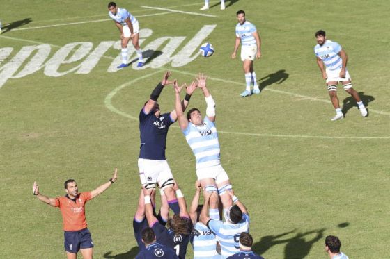 El Gobernador de Salta asistió al segundo test match de la ventana de julio de los Pumas vs. Escocia, jugado esta tarde en el estadio Martearena