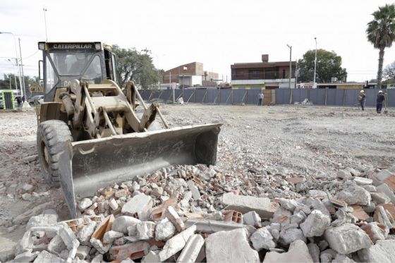 ”Tenemos en marcha obras en todo el municipio que generan trabajo, especialmente para los güemenses”, dijo el Gobernador