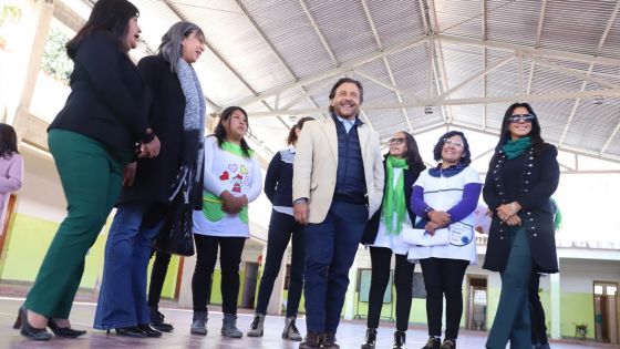 El gobernador Gustavo Sáenz anunció que en la escuela Normal N° 4.704 de Cafayate, la Provincia retomó obras para mejorar y ampliar la infraestructura de esa escuela, beneficiando directamente a unos 2 mil estudiantes