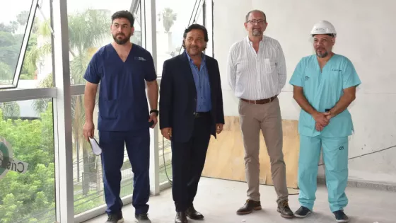 La ampliación y refuncionalización del hospital San Bernardo no se detienen y de acuerdo a los tiempos previstos, la finalización de la primera etapa concluiría en febrero próximo