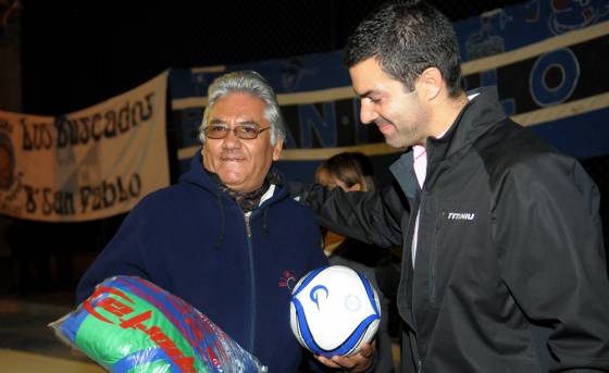 Playón deportivo en bº San Pablo