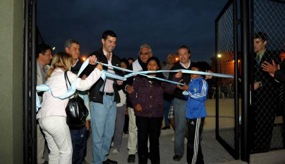 Playón deportivo en Bº San Pablo