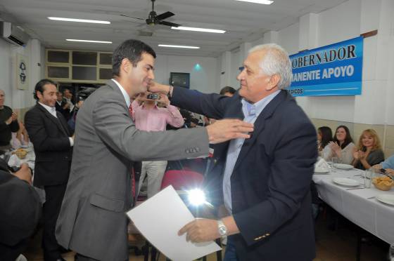 Cena con visitadores médicos