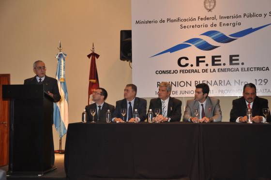 Reunión plenaria 129 del Consejo Federal de Energía Eléctrica