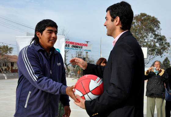 El gobernador Urtubey en Campo Quijano