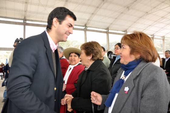 El gobernador Urtubey en Campo Quijano