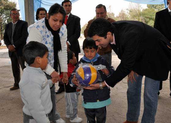 El gobernador Urtubey en Campo Quijano