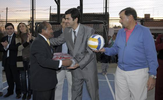 Playón deportivo en Bº Mosconi