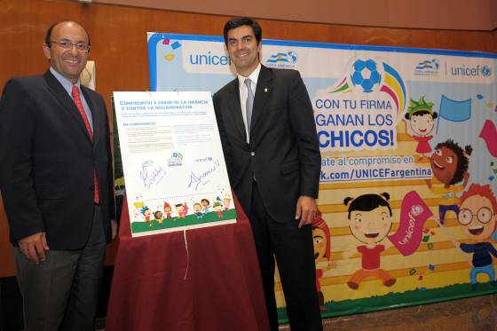 Convenio con UNICEF