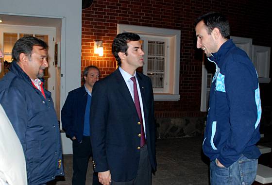 Gobernador con Selección Argentina de Básquet