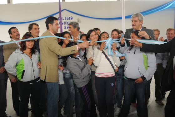 Gimnasio del Colegio Secundario de Vaqueros