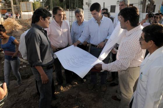 Recorrido de obras en San Carlos