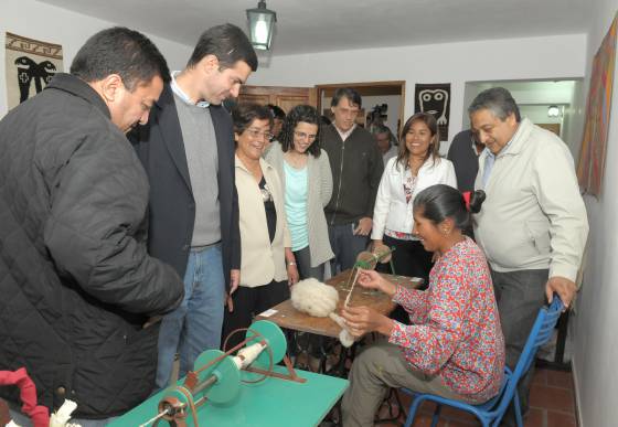 Inauguración del mercado artesanal