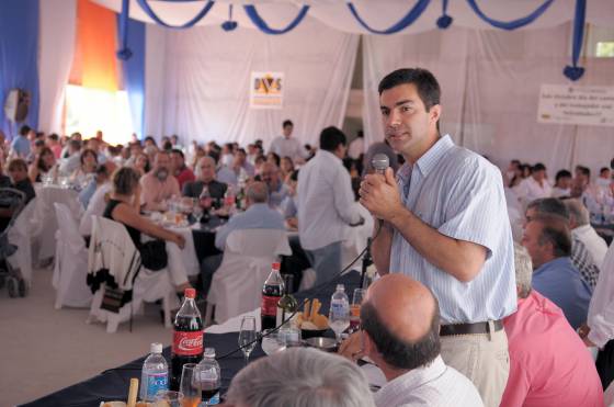 El Gobernador participó de los festejos por el Día del Trabajador Vial.