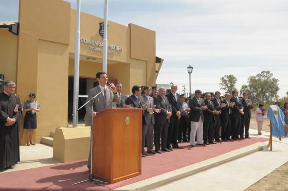 El gobernador Juan Manuel Urtubey inauguró la comisaría 102, ubicada en Atocha, que mejorará el servicio de seguridad para residentes en este sector del municipio de San Lorenzo.