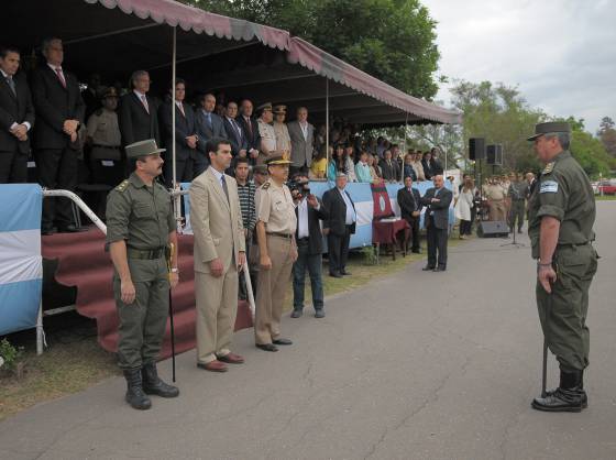 El gobernador Juan Manuel Urtubey participó en la ceremonia de cambio de jefatura en la Agrupación VII Salta de Gendarmería Nacional.