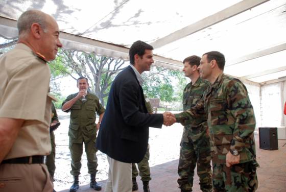 Urtubey participó en el almuerzo de cierre del Ejercicio de Integración 2011.