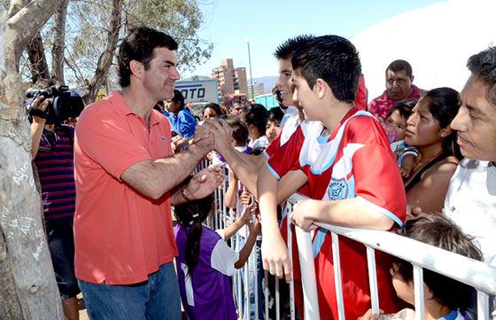 Urtubey inauguró el Torneo Cebollitas reafirmando su compromiso con la promoción del deporte como herramienta de inclusión