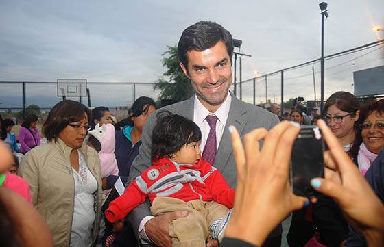 “Cada chico que ingresa a un playón deportivo, es un chico que sacamos de la calle”, afirmó el Gobernador