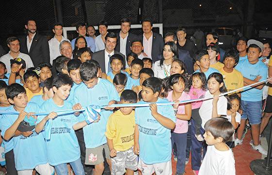 El Gobierno ya inauguró más de 100 playones deportivos para contención y recreación de los jóvenes